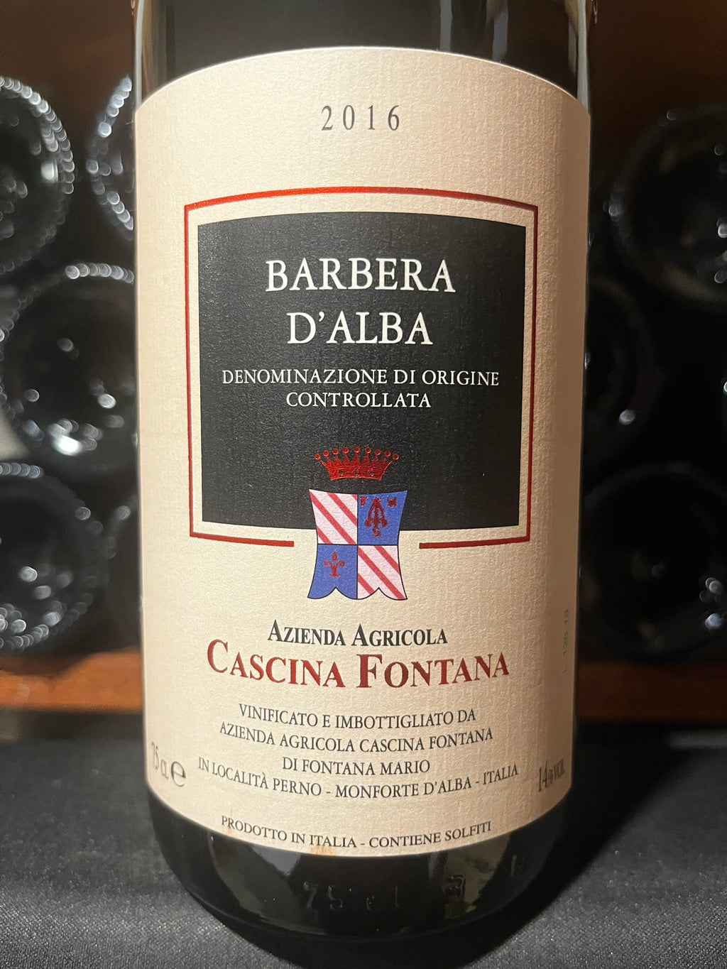 Cascina Fontana Barbera d'Alba 2016