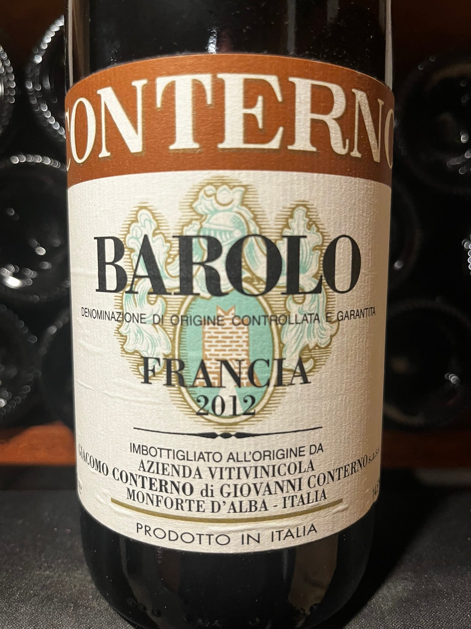 Giacomo Conterno Barolo Francia 2012