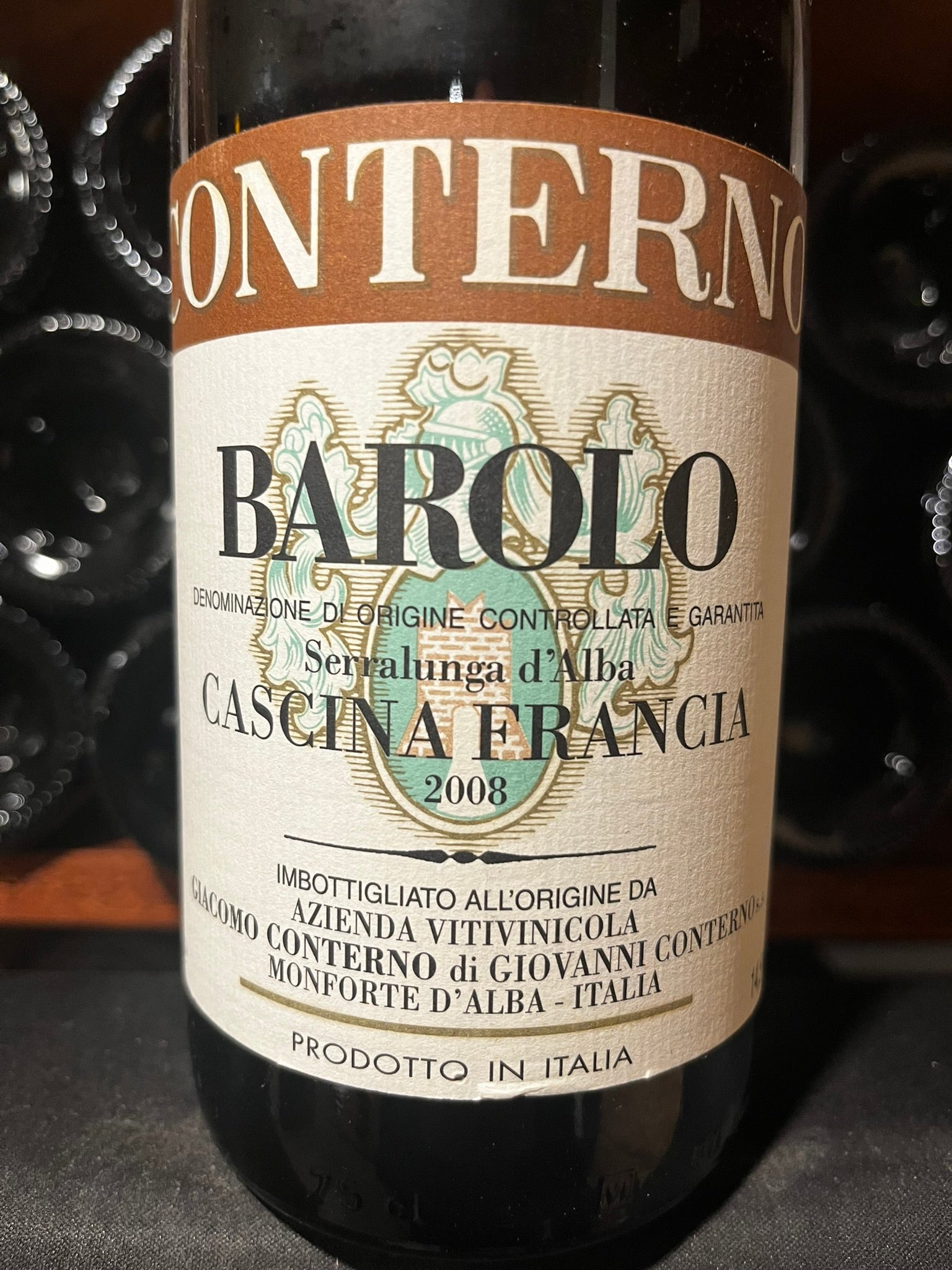 Giacomo Conterno Barolo Cascina  Francia 2008