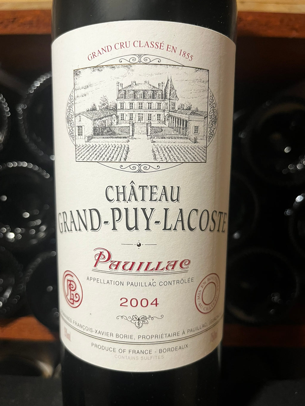 Chateau Grand Puy Lacoste, Pauillac 2004
