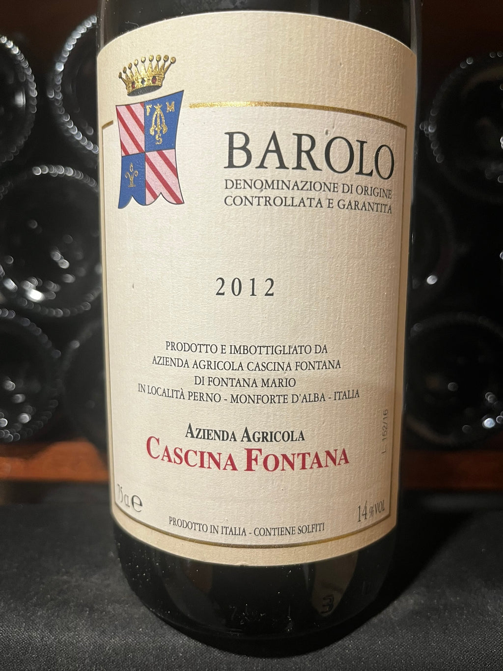 Cascina Fontana Barolo 2012
