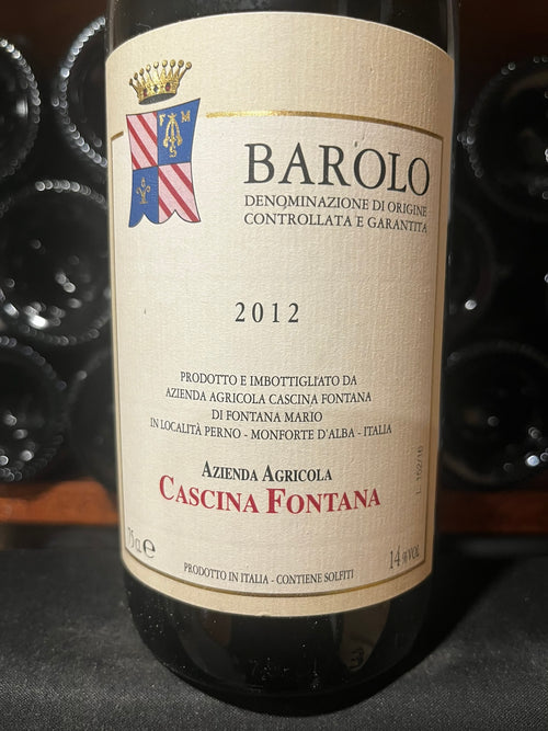 Cascina Fontana Barolo 2012