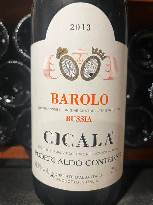 Aldo Conterno Barolo Bussia Cicala 2013
