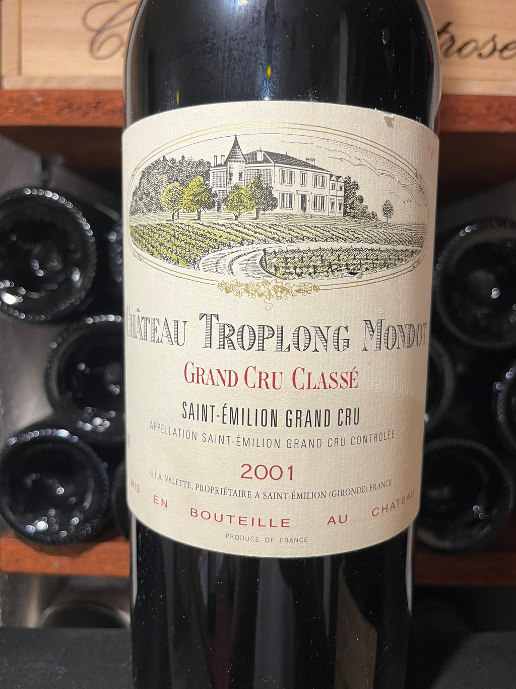 Chateau Troplong Mondot, St. Emillion 2001 - MAGNUM