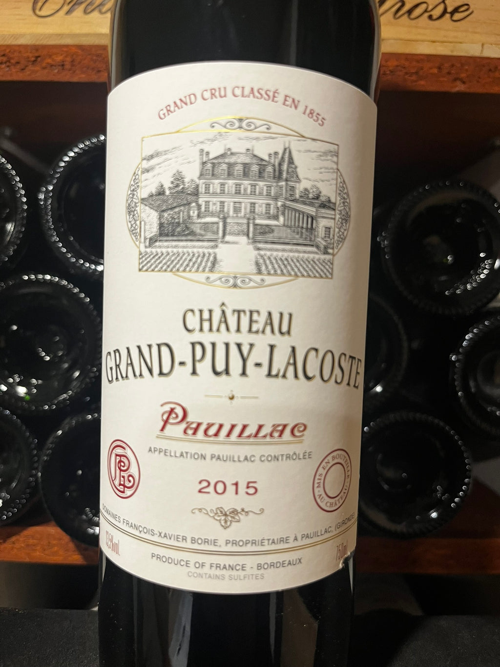 Chateau Grand Puy Lacoste, Pauillac 2015