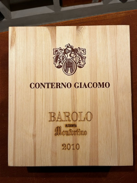 Giacomo Conterno Barolo Monfortino 2010 - OWC med 3 flasker